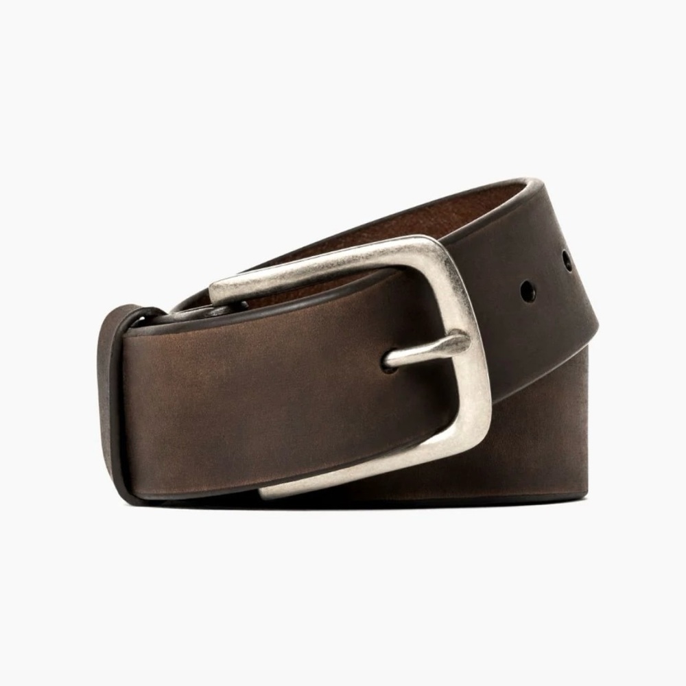Thursday Boot Company Heritage Leather Belt | Tobacco | size 34